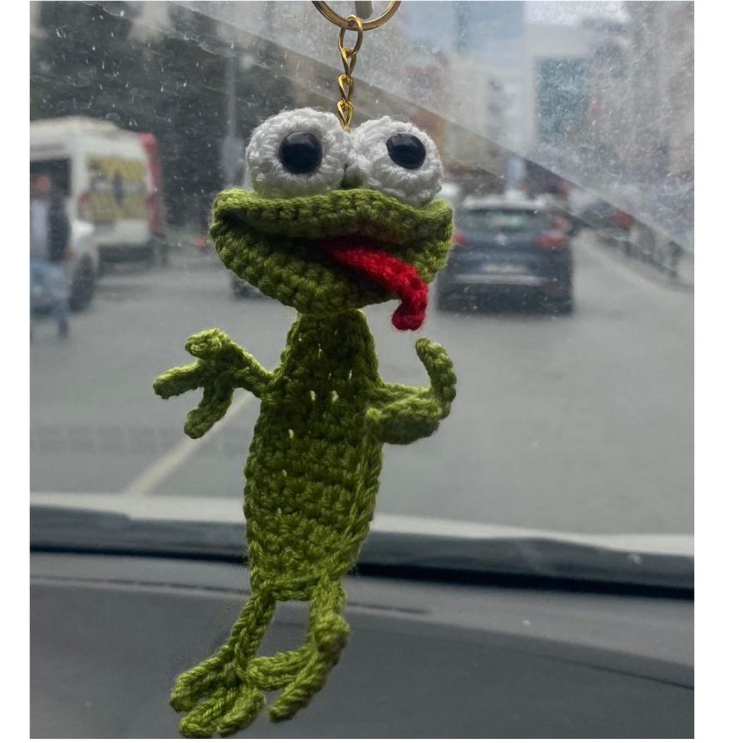 Frog Keychain Pattern PDF | Beginner Friendly Crochet Amigurumi - Etsy