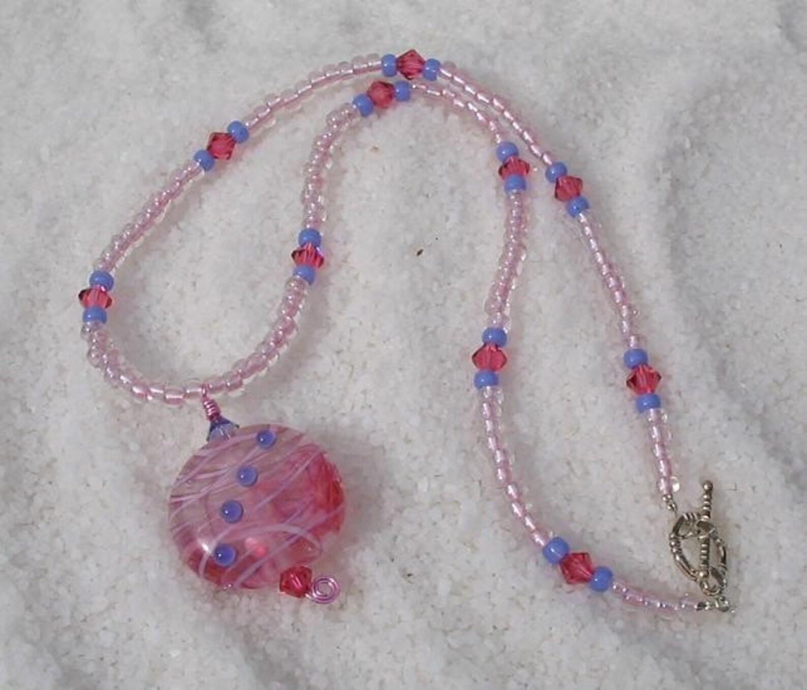 The Candy Beads Necklace-Pink main image 0