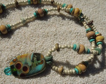 Collier FOREST BROOK, collier de perles en porcelaine céramique remplie d’or, collier délicat cadeau anniversaire