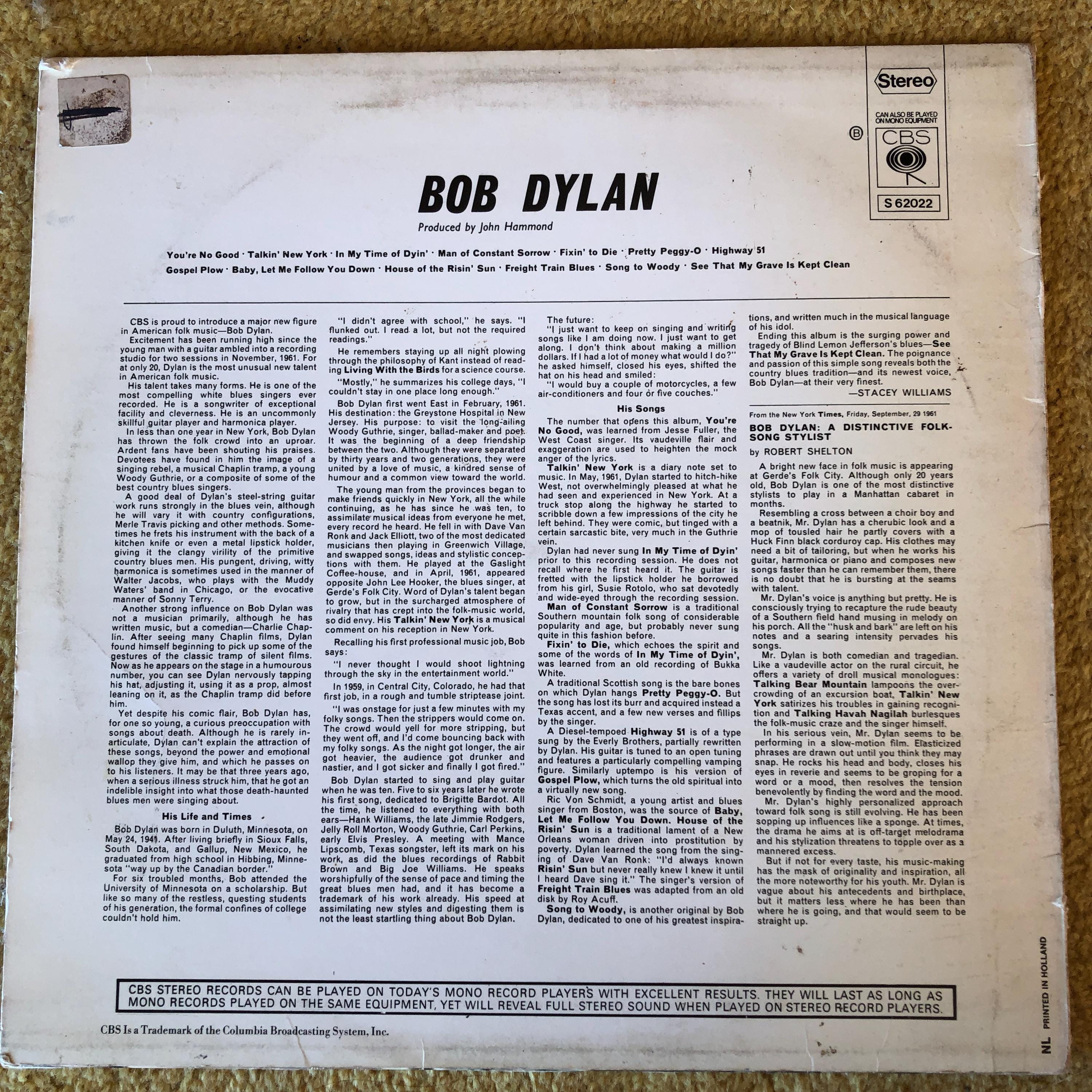 BOBDYLAN レコード4枚セット ボブ・ディランのヴィンテージビニールレコード4枚セット - Etsy