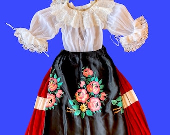 Antique Slovak Kroj Doll Lidova Tvorba From Czechoslovakia - Etsy