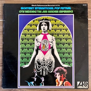 Otis Redding Jimi Hendrix Experience  Monterey International Pop Festival Vinyl Record