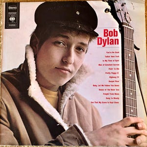 Bob Dylan lot of 4 vintage vinyl records