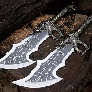 God Of War Kratos Blades Of Chaos, God Of War Blades Of Chaos, Kratos Metal Blades, Personalized gift for men