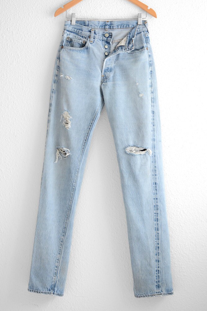 Levis 501 Redline Jeans Boyfriend Jeans Distressed Jeans - Etsy