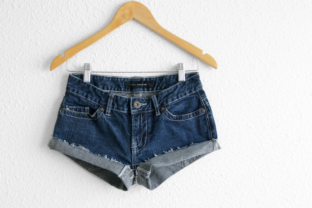 Calvin Klein Denim Shorts Size 0 Shorts 