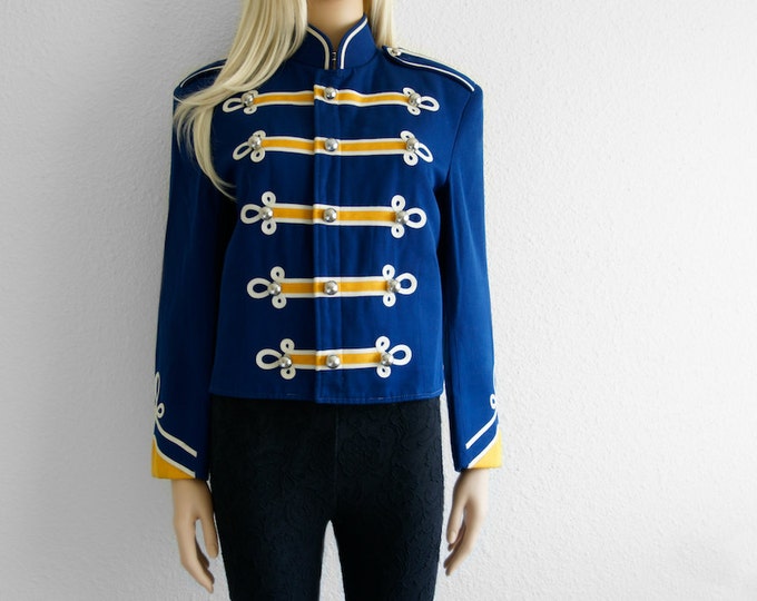 Marching Band Jacket Blue Band Jacket Military Band Jacket Etsy UK