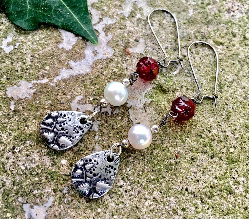 Briar Rose and Thorns Earrings Enchanted Fairytale by Etsy