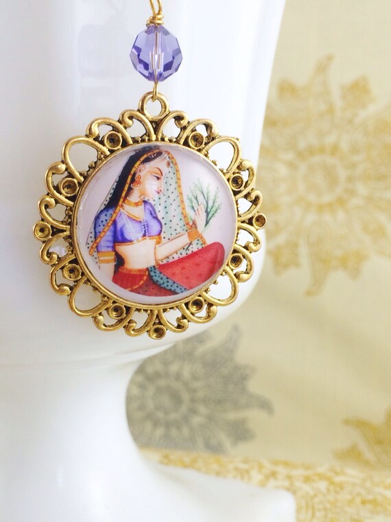 miniature painting jewellery