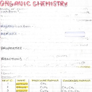 Organic Chemistry Study Notes, Functional Groups: Properties, Naming & Reactions, Study Guide for Easy A+ in SCH3U AP CHEMISTRY, SCH4U