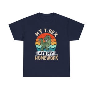 Funny Dinosaur Tee - My T-Rex Ate My Homework