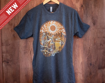 Desert Daze Sun Burned - tee