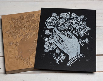 Floarea's Hand -  Block Print