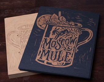 Moscow Mule -  Block Print