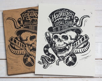 Hooligan Social Club - Block Print