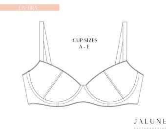 Liv Bra - Patrón en PDF