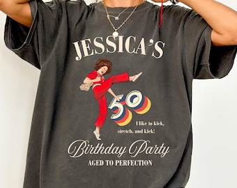 Tengo 50 años y me gusta patear, Sally O'Malley tiene 50 años, camiseta, regalo de cumpleaños número 50, 50 años, camiseta de cumpleaños número 50, camiseta divertida, sudadera con meme