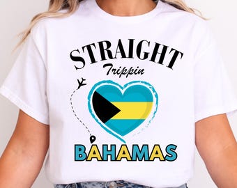 Vacation Bahamas Shirt 2025,Straight Trippin Shirt,Straight Trippin Bahamas Shirt,Bahamas Girls Trip Tee, Jamaica Birthday Tees, Family Trip