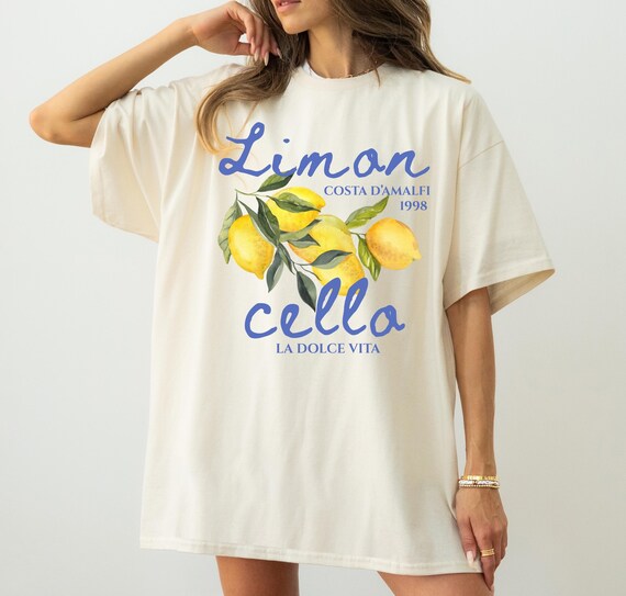 T-shirt Limoncello La Dolce Vita : Design Citron Italien Pour Hommes Et Femmes - 3
