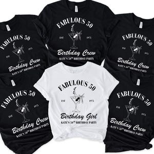 50. Geburtstag Girl Crew T-shirts, 50. Geburtstag Shirt, 50. Geburtstag Party T-shirts, Geburtstagsparty tops, 50., 60., 40. Geburtstag Mädchen T-Shirt