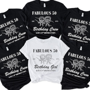50. Geburtstag Girl Crew T-shirts, 50. Geburtstag Shirt, 50. Geburtstag Party T-shirts, Geburtstagsparty tops, 50., 60., 40. Geburtstag Mädchen T-Shirt