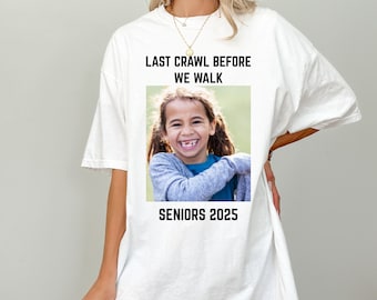 Shirt, afstuderen 2025, studentenvereniging Grad gepersonaliseerd afstudeercadeau, Senior Bar 2025, Custom Graduate