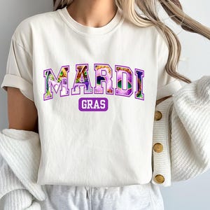 Mardi Gras Shirt, Mardi Gras Carnival Shirt, Mardi Gras Festival Shirt, New Orleans Shirt, Fat Tuesday Gift, Fleur De Lis Sweatshirt, Retro