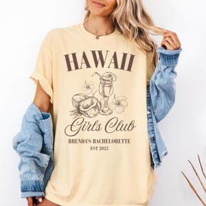 ハワイの独身パーティーシャツ、カスタムロケーションの独身パーティーシャツ、トロピカルブライダルパーティービーチの独身パーティーシャツ、マイアミの独身パーティーシャツ