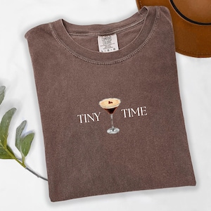 Comfort Colors® Tini Time Shirt, Espresso Martini Social Club Shirt, Espresso Martini Lover Shirt, Birthday Gift, Bachelorette Party Shirt