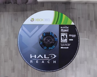 Tapete personalizado com estampa de disco, tapete macio para jogos, tapete para videogame, tapete para PS2, tapete personalizado com estampa de CD, presente para gamer fã de Hit & Run, tapete para BO2, antialérgico, antiderrapante
