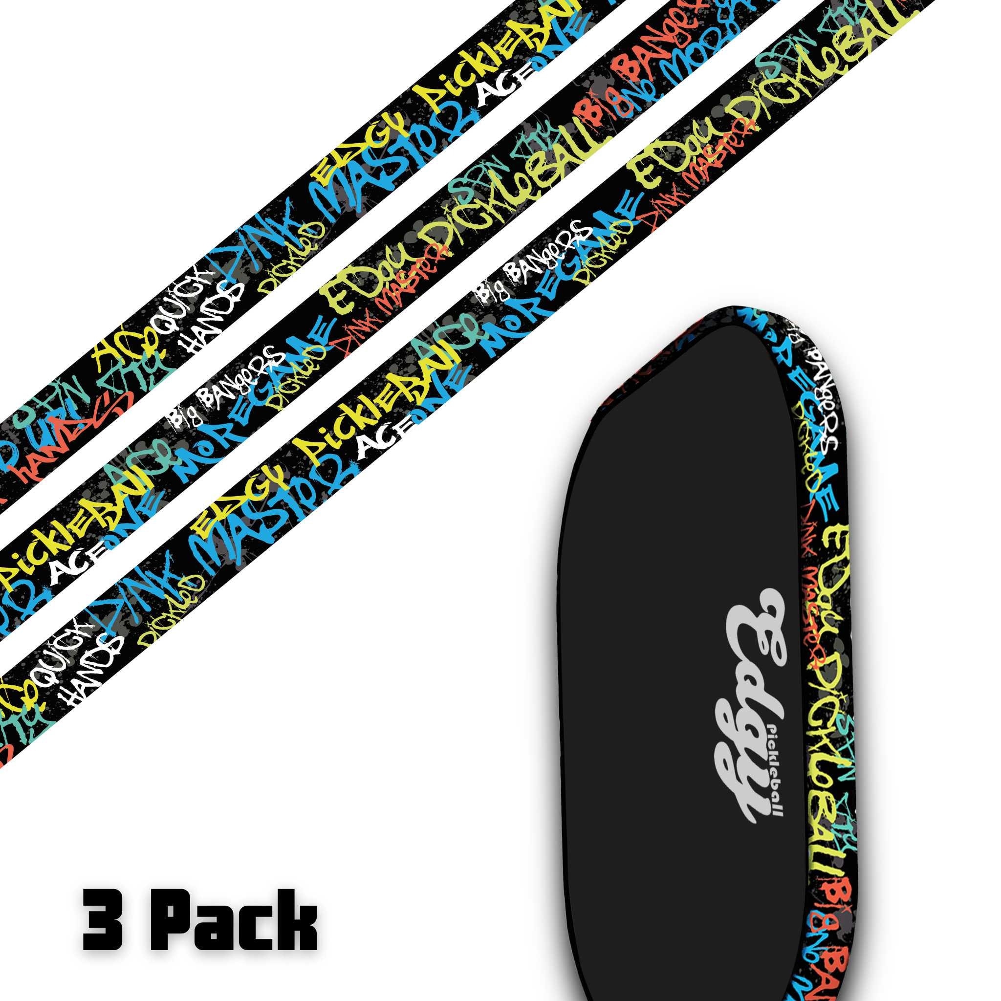 プロトステガ 50X 45.75インチ Pingスリーブ iomic Graffiti Pickleball Paddle Edge Tape (3 Pack) - Etsy