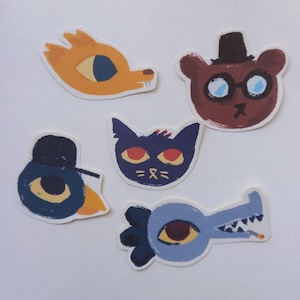 Night in the Woods Sticker Set