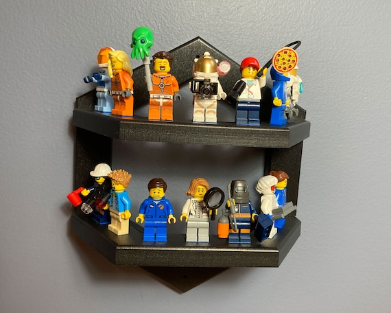 Etsy lego minifigure display sale