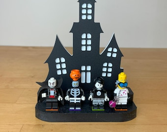 Haunted House- Holds 4 minifigs