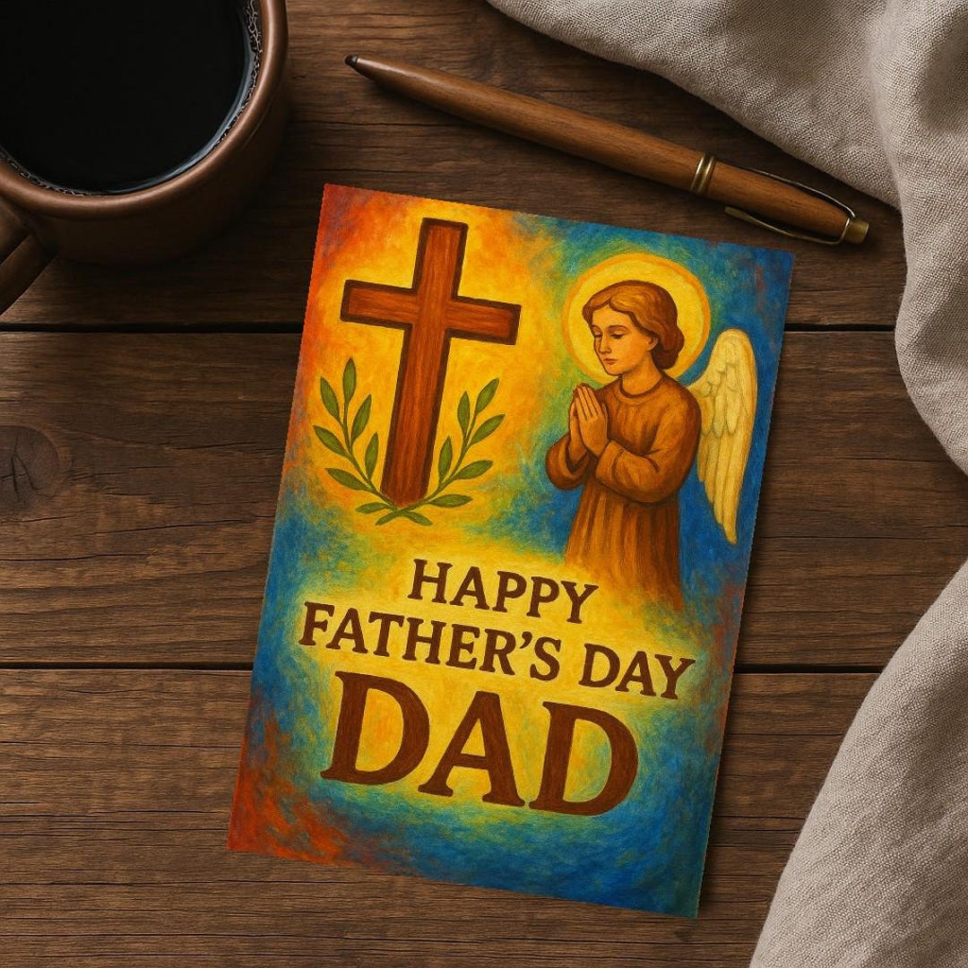 Christian Father’s Day Card – Orthodox Greeting for Dad | Blessed ...