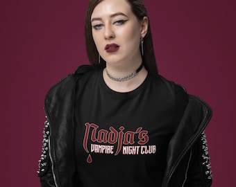 Nadja's Vampire Night Club T-Shirt: What We Do in the Shadows Gothic Tee