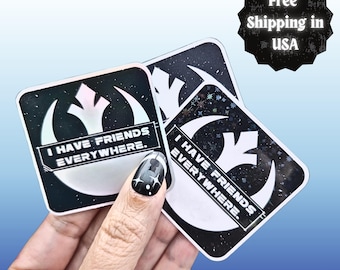 Star Wars Andor Sticker: Rebel Alliance Decal - Holographic, Glitter, Matte