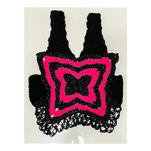 Crochet Butterfly Crop Top Pattern: Boho Festival Lace (PDF Pattern)