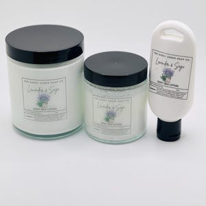 Lavender & Sage - All Natural Goat Milk Lotion