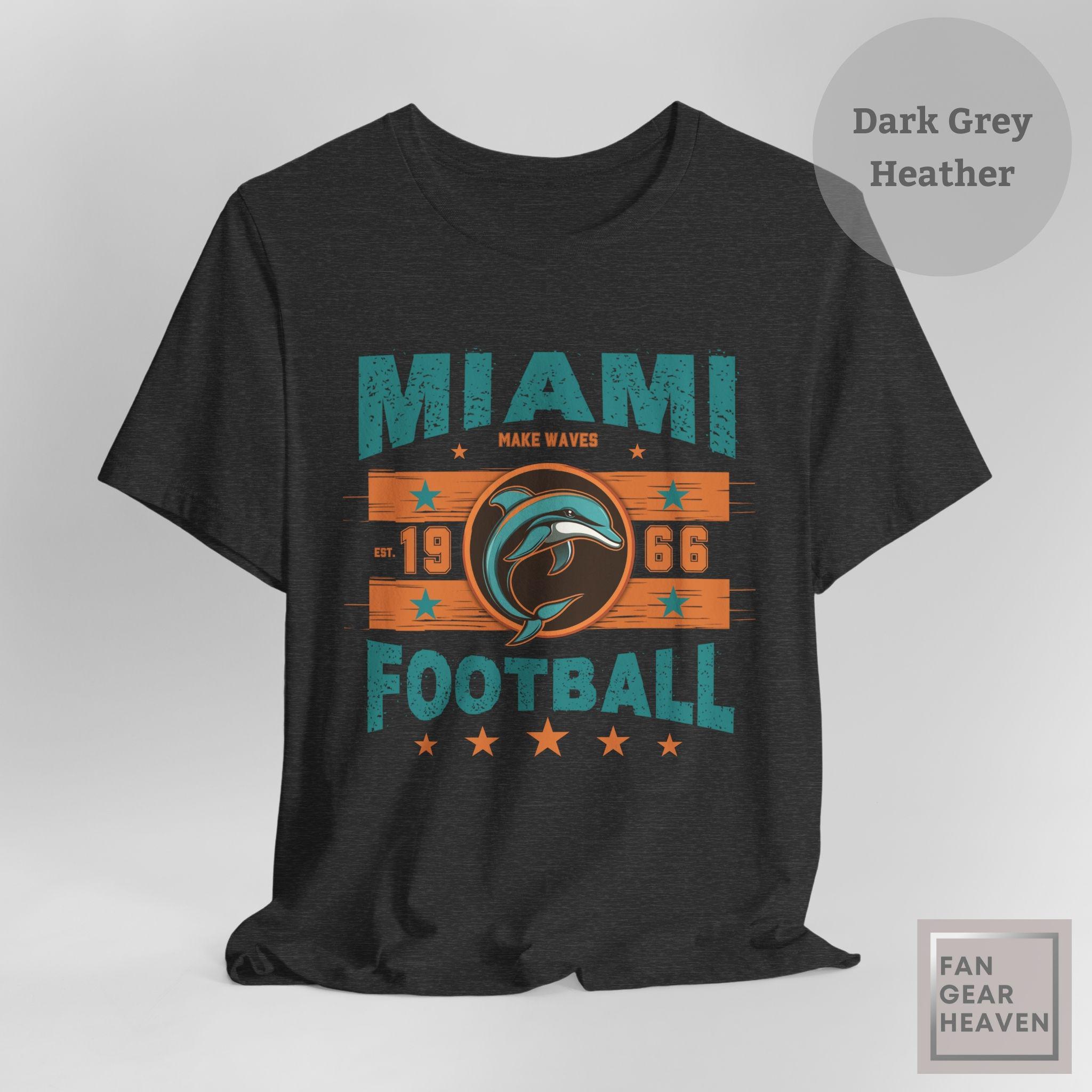 80s フットボールTシャツ マイアミ　ドルフィン　ヴィンテージ　USA製 80s フットボールTシャツ マイアミ ドルフィン ヴィンテージ USA製 80s