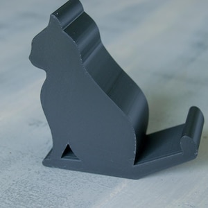 Cat-Shaped Phone Holder – Cute Desk Stand for Cat Lovers