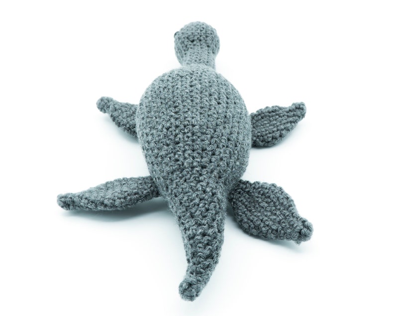 CROCHET PATTERN Amigurumi Plesiosaurus Dinosaur by MevvSan PDF Instant Download image 4