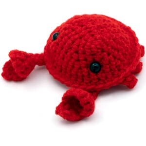 CROCHET PATTERN Amigurumi Red Crab by MevvSan [PDF Instant Download]