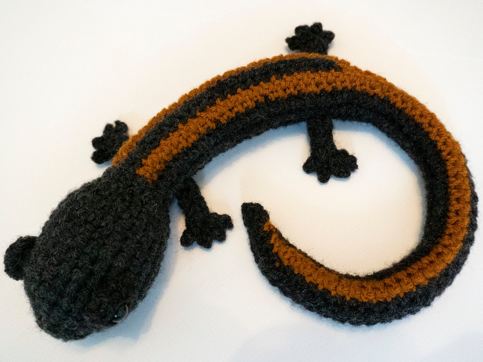 Crochet PATTERN PDF Amigurumi Salamander Crochet Amphibian Etsy