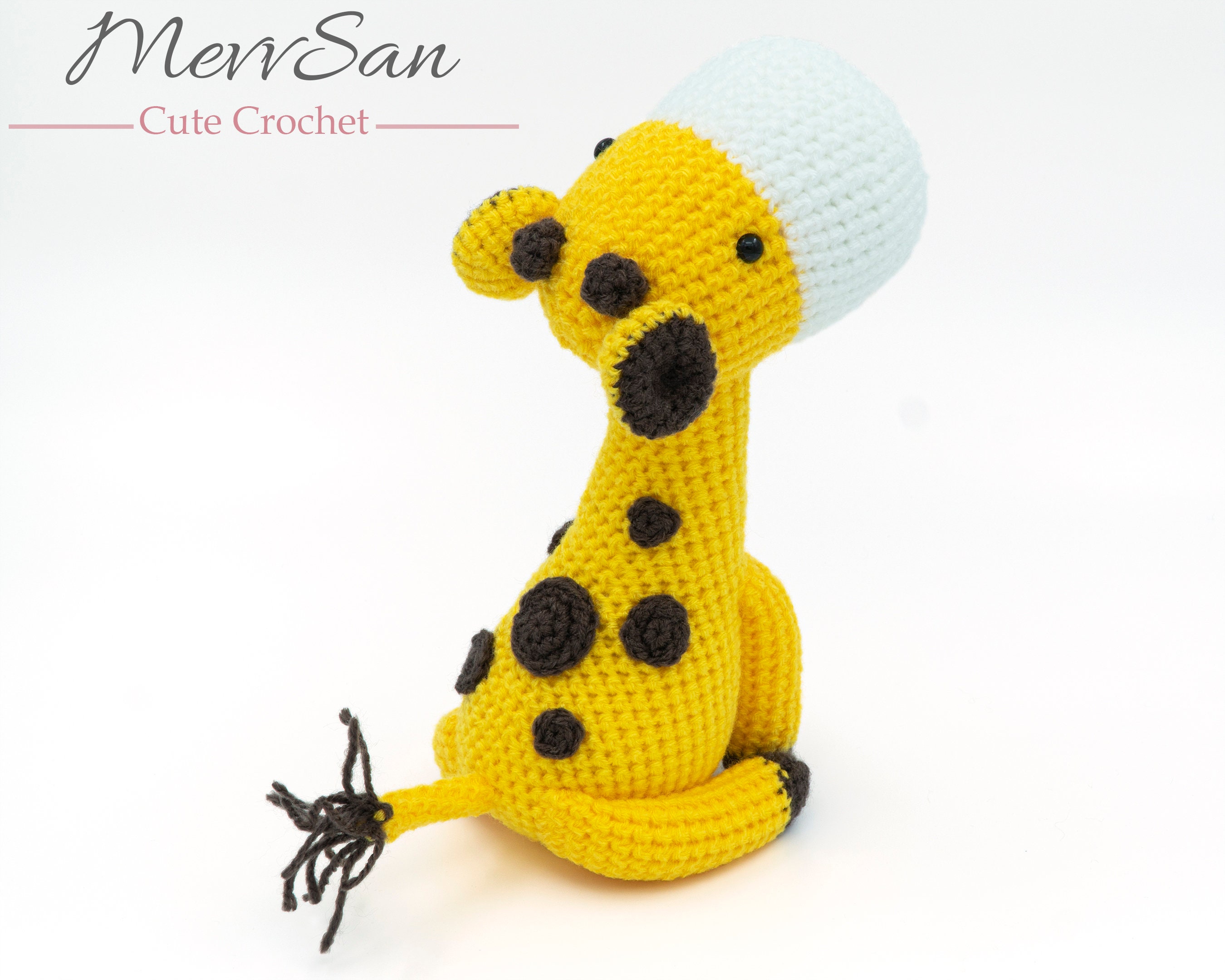 Crochet PATTERN PDF Amigurumi Giraffe Crochet Giraffe Etsy