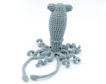 CROCHET PATTERN Amigurumi Giant Squid by MevvSan [PDF Instant Download]