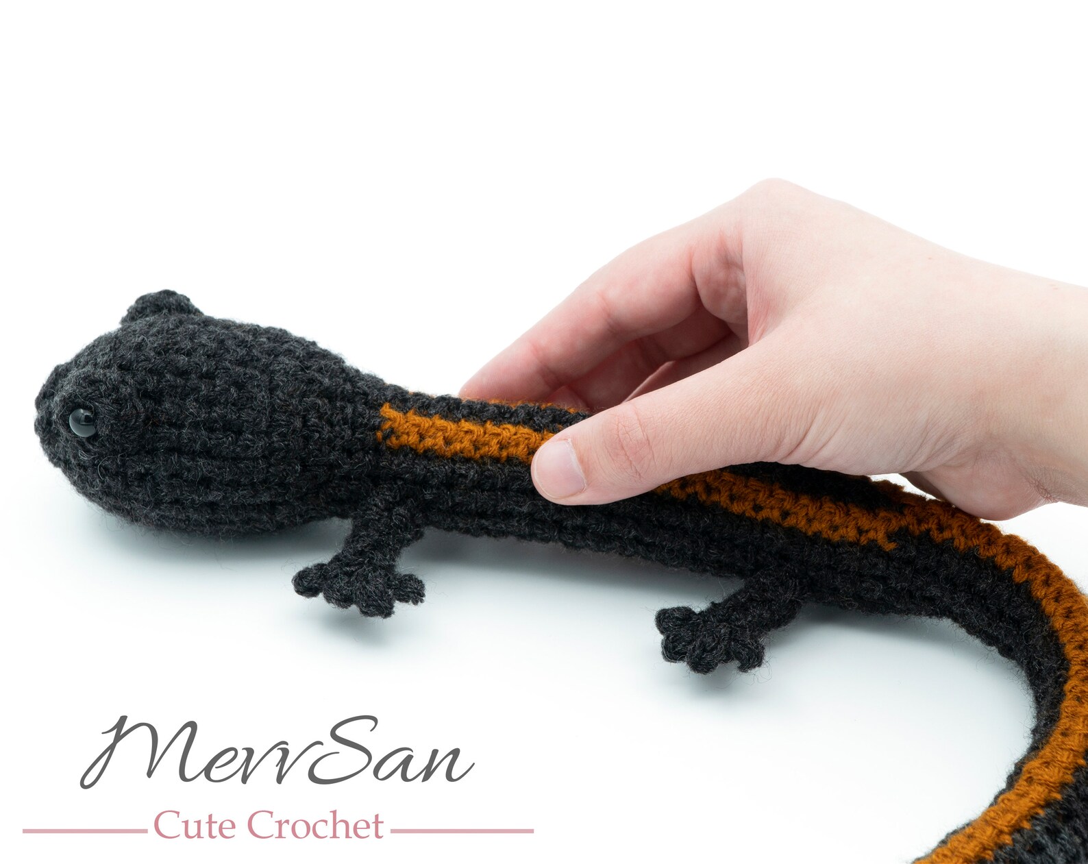 Crochet PATTERN PDF Amigurumi Salamander Crochet Amphibian Etsy