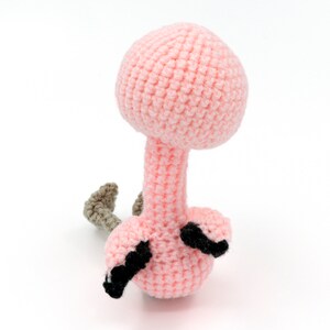 CROCHET PATTERN Amigurumi Flamingo Bird by MevvSan PDF Instant Download image 5