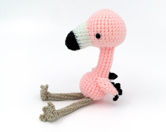 CROCHET PATTERN Amigurumi Flamingo Bird by MevvSan [PDF Instant Download]