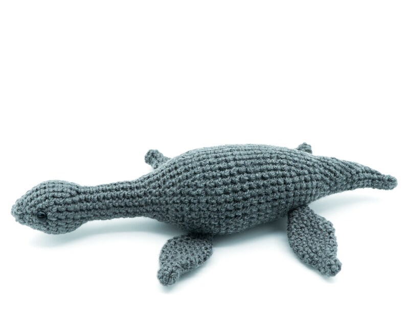 CROCHET PATTERN Amigurumi Plesiosaurus Dinosaur by MevvSan PDF Instant Download image 3